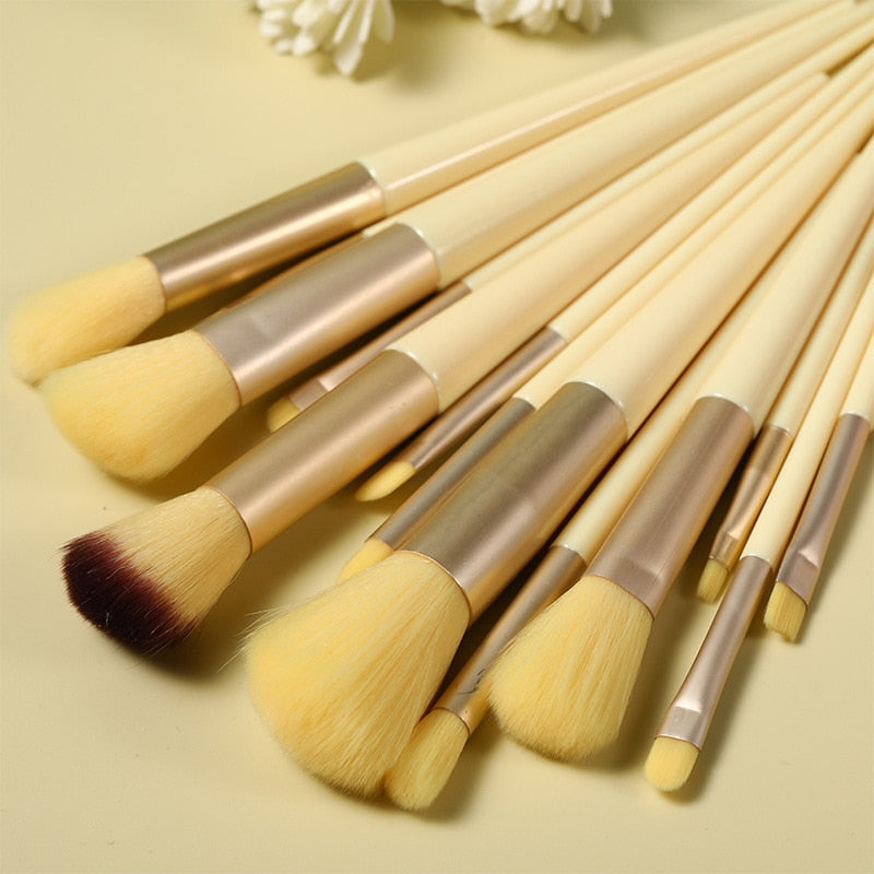 13pcs Soft Fluffy Makeup Brushes Set