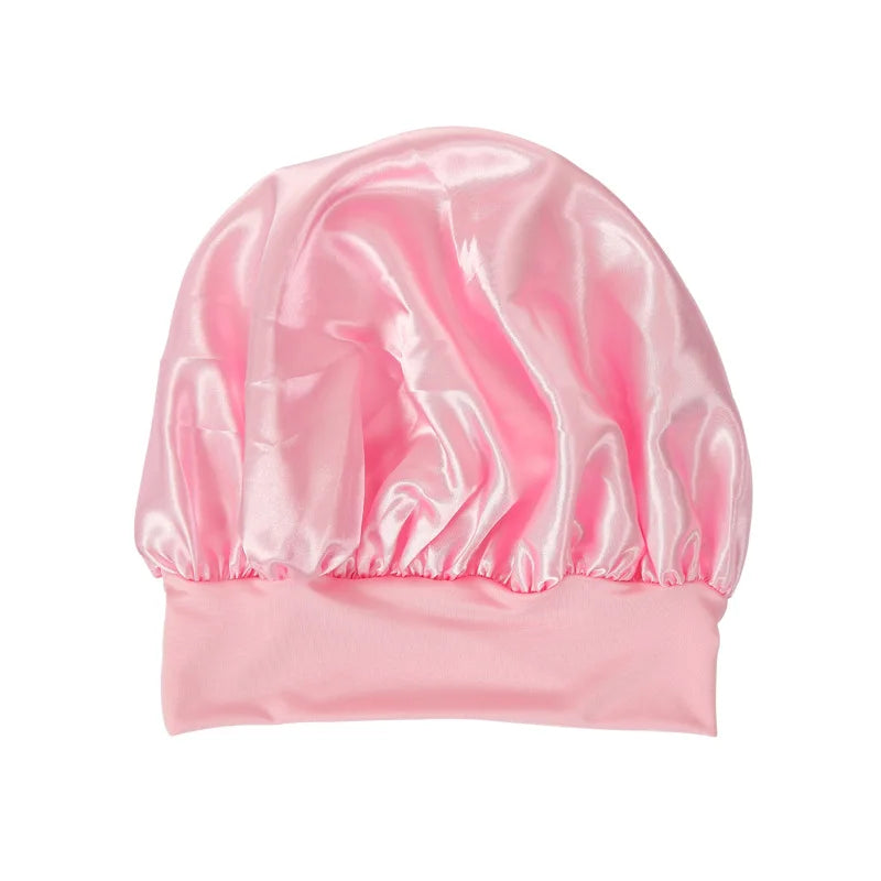 Women'S Shower Caps Soft Silk Night Caps