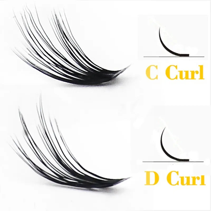 20D/30D Mink Eyelashes 1 Box/60 Bundles Natural Eyelash extension