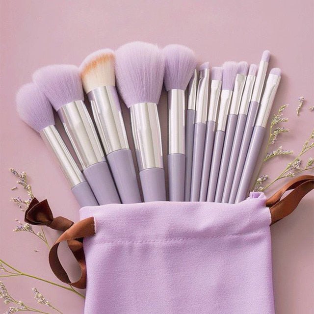 13pcs Soft Fluffy Makeup Brushes Set