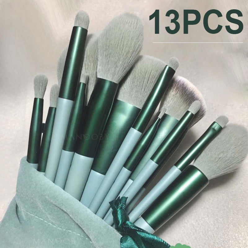 13pcs Soft Fluffy Makeup Brushes Set